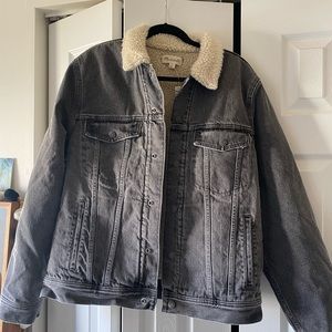 Sherpa Lined Denim Jacket